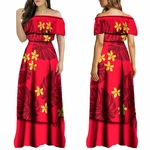 pacific-art-island-robe-longue-personnalis-e-pour-femme-motif-vintage-t