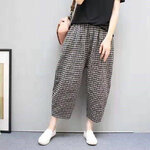 pantalon-d-t-carreaux-en-coton-pur-pour-femme-v-tement-d-contract-avec-poches-taille