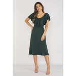 robe-mi-longue-avec-col-a-volants-1