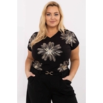 t-shirt-grande-taille-col-en-v-pour-femme (1)