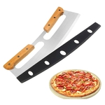 Coupe-Pizza-en-acier-inoxydable-coupe-Pizza-Double-manche-en-bois-trancheur-de-p-te-couteau