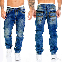 Jean top délavé homme