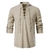 Chemise-Henley-manches-longues-pour-hommes-Costume-de-Pirate-cossais-Jacobite-Ghillie-Kilt-Shirts-vintage-Renaissance