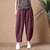 ShiMai-pantalon-en-coton-et-lin-pour-femmes-taille-lastique-Vintage-d-contract-ample-r-tro