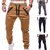Meilleures-ventes-Pantalon-de-sport-pour-hommes-avec-cordon-de-serrage-bandes-zipp-es-poches-nou