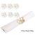 6-12pcs-Ronds-Huile-Blanche-Fleur-Boucle-de-Serviette-de-Table-Manger-De-Mariage-Prune-Porte