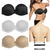 Soutien-gorge-sans-bretelles-pour-femmes-grande-taille-Push-Up-rembourr-bretelles-transparentes-licou-sexy-tailles
