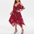 Robe-imprim-floral-Boho-col-en-V-vintage-rond-t-pour-femmes-l-gante-Off-initi