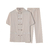 Chemise-et-pantalon-en-coton-et-lin-pour-homme-combinaison-manches-courtes-taille-compl-te-tendance