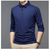 Polo-manches-longues-pour-hommes-Streetwear-T-shirt-cor-en-Revers-mince-V-tements-d-affaires