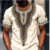T-Shirt-Manches-Courtes-pour-Homme-V-tement-D-contract-Vintage-Imprim-Totem-Confortable-t
