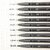 Stylos-bille-pointe-Fine-stylo-bille-encre-liquide-noire-lignes-pr-cises-fournitures-de-bureau-pour