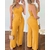 Ensemble-deux-pi-ces-pour-femme-haut-fronc-col-en-V-haut-en-fibre-pantalon-taille