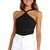 Haut-caraco-en-tricot-crois-pour-femme-coupe-couvertes-bretelles-spaghetti-dos-nu-fibre-d-contract