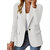 Costumes-Slim-Femme-l-gante-Top-Coat-2023-Automne-Solide-Manches-sulfDame-de-Bureau-Col-Tremp