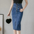 Jupe-mi-longue-fendue-en-jean-pour-femme-style-cor-en-taille-haute-bouton-bleu-l