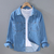 Chemise-Vintage-en-Denim-pour-hommes-86010-mode-printemps-automne-pour-tudiants-et-adolescents-Double-poche