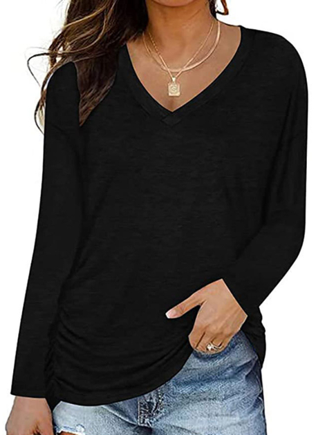 T-shirts Henley à Manches Longues Pour Femmes Hauts Tunisia