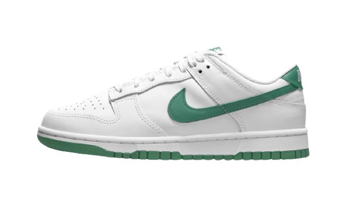 Dunk Low White Lucky Green1