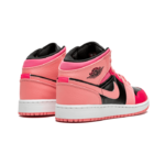Air Jordan 1 Mid Coral Chalk Pink3