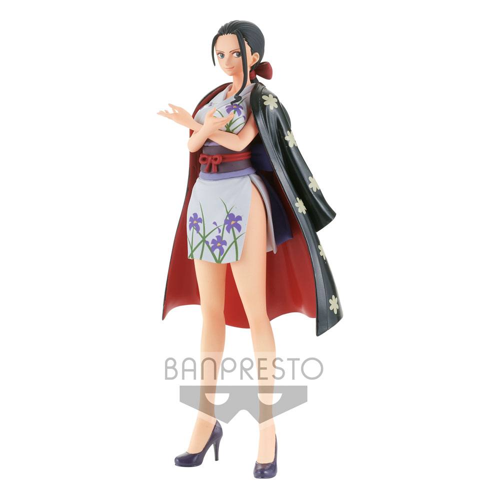 Statuette One Piece DXF Grandline Lady Wanokuni Nico Robin 17cm 1001 Figurines (1)