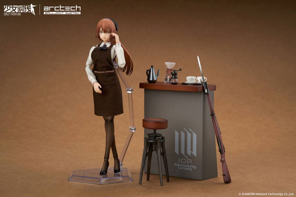 Figurine Girls Frontline Arctech Springfield Aromatic Silence Ver. 22cm
