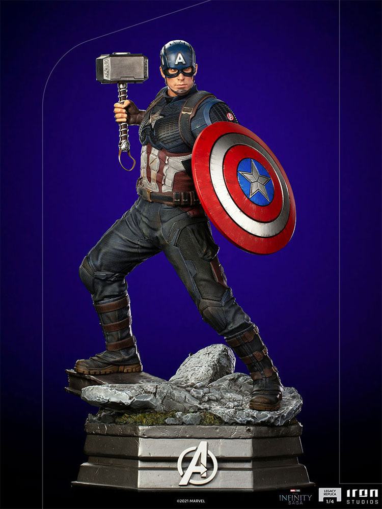 Statuette Avengers Infinity Saga Legacy Replica Captain America 56cm