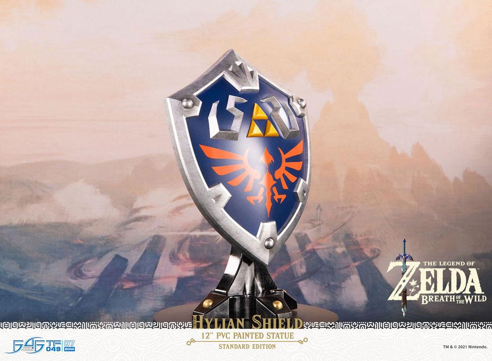 Réplique The Legend of Zelda Breath of the Wild Hylian Shield Standard Edition 29cm