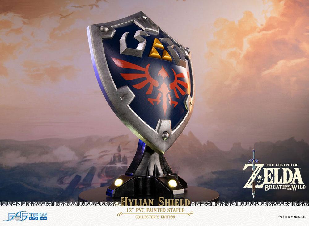 Réplique The Legend of Zelda Breath of the Wild Hylian Shield Collector\'s Edition 29cm
