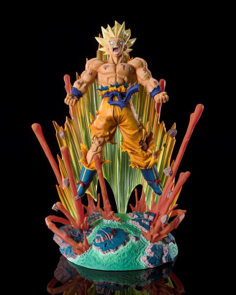 Statuette Dragon Ball Z Figuarts ZERO Extra Battle Super Saiyan Son Goku Are You Talking About Krillin!!!!! 27cm 1001 Figurines (1)