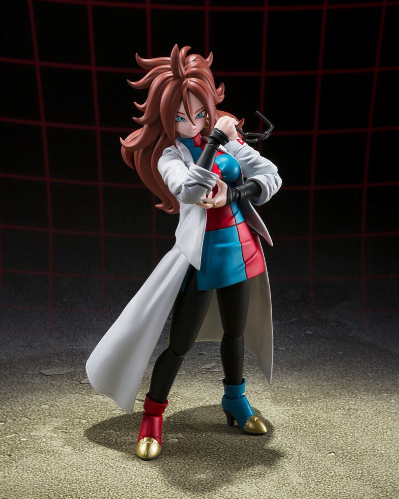 Figurine Dragon Ball FighterZ S.H. Figuarts Android 21 Lab Coat 15cm 1001 Figurines (3)