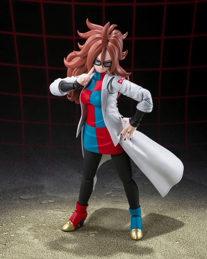 Figurine Dragon Ball FighterZ S.H. Figuarts Android 21 Lab Coat 15cm 1001 Figurines (2)