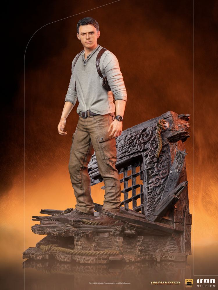 Statuette Uncharted Movie Deluxe Art Scale Nathan Drake 22cm