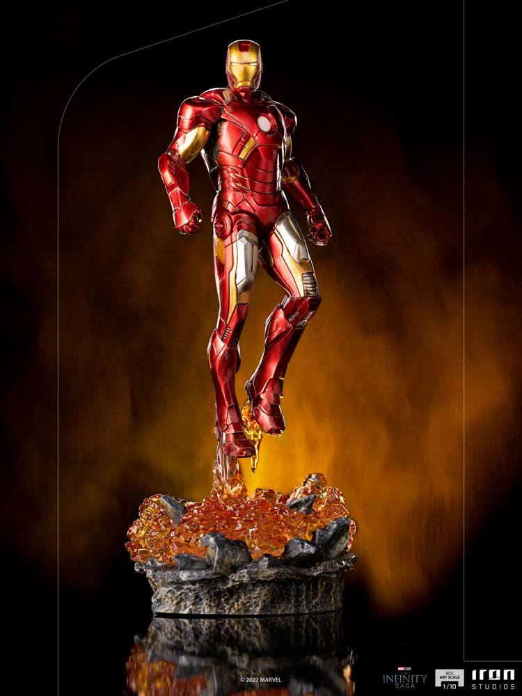 Statuette The Infinity Saga BDS Art Scale Iron Man Battle of NY 28cm