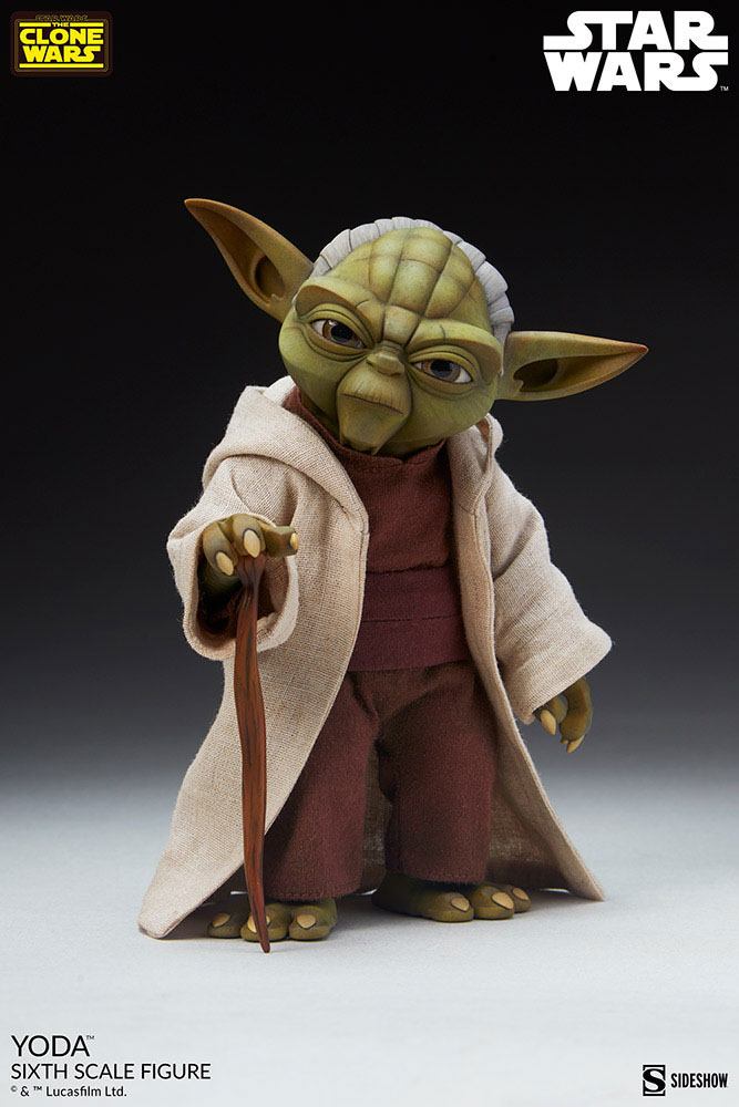 Figurine Star Wars The Clone Wars Yoda 14cm