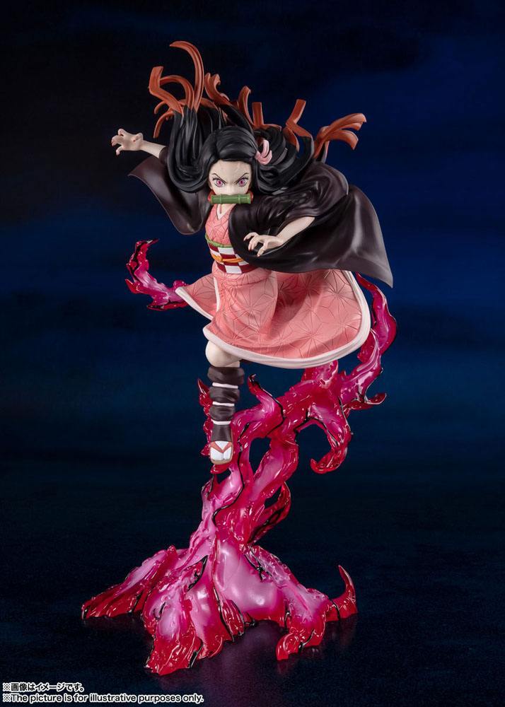 Statuette Demon Slayer Kimetsu no Yaiba Figuarts ZERO Nezuko Kamado Blood Demon Art 24cm 1001 Figurines (4)