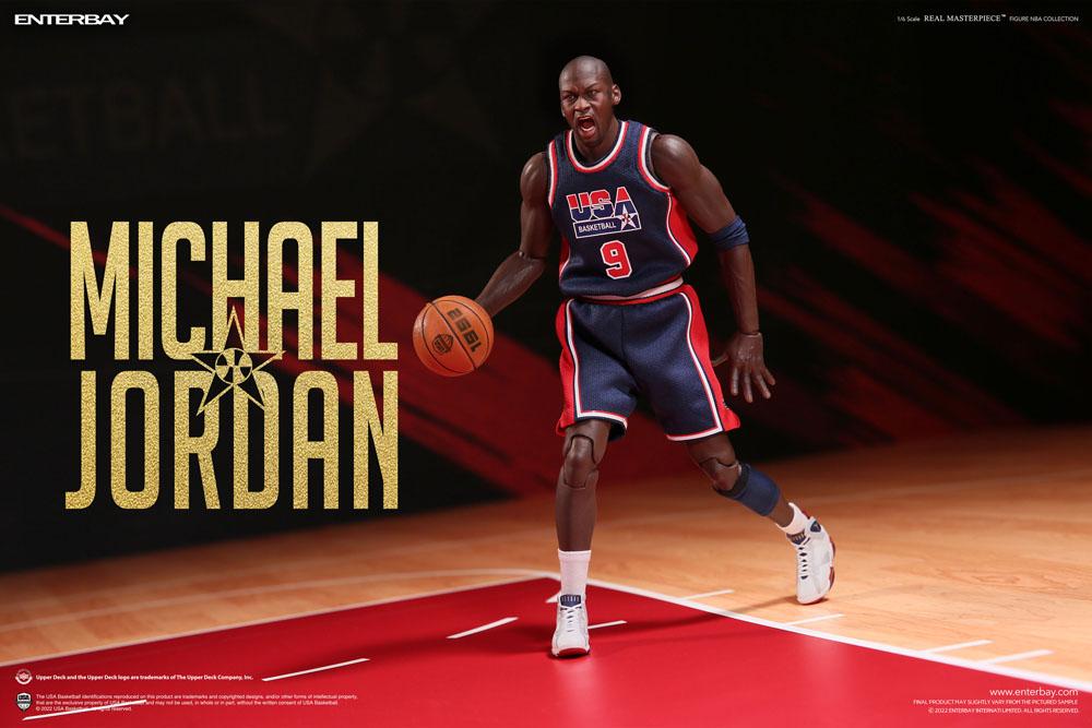Figurine NBA Collection Real Masterpiece Michael Jordan Barcelona 92 Limited Edition 30cm