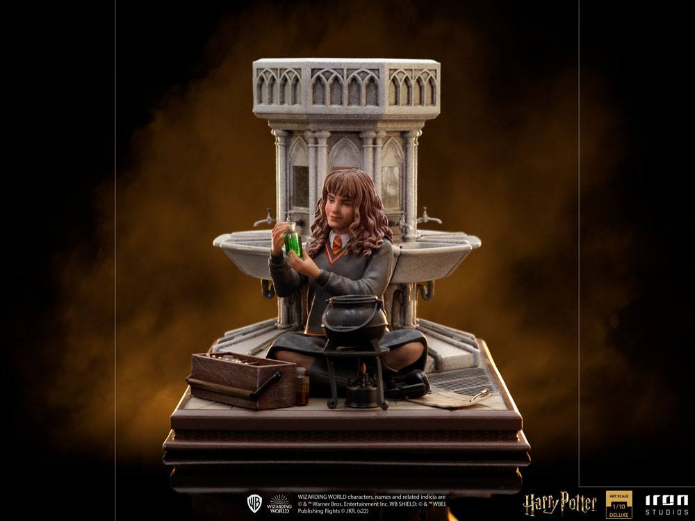 Statuette Harry Potter Deluxe Art Scale Hermione Granger Polyjuice 14cm 1001 Figurines (10)