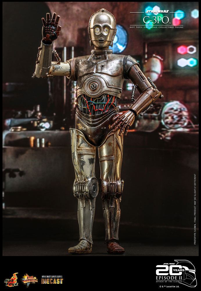 Figurine Star Wars Episode II C-3PO 29cm 1001 Figurines (8)