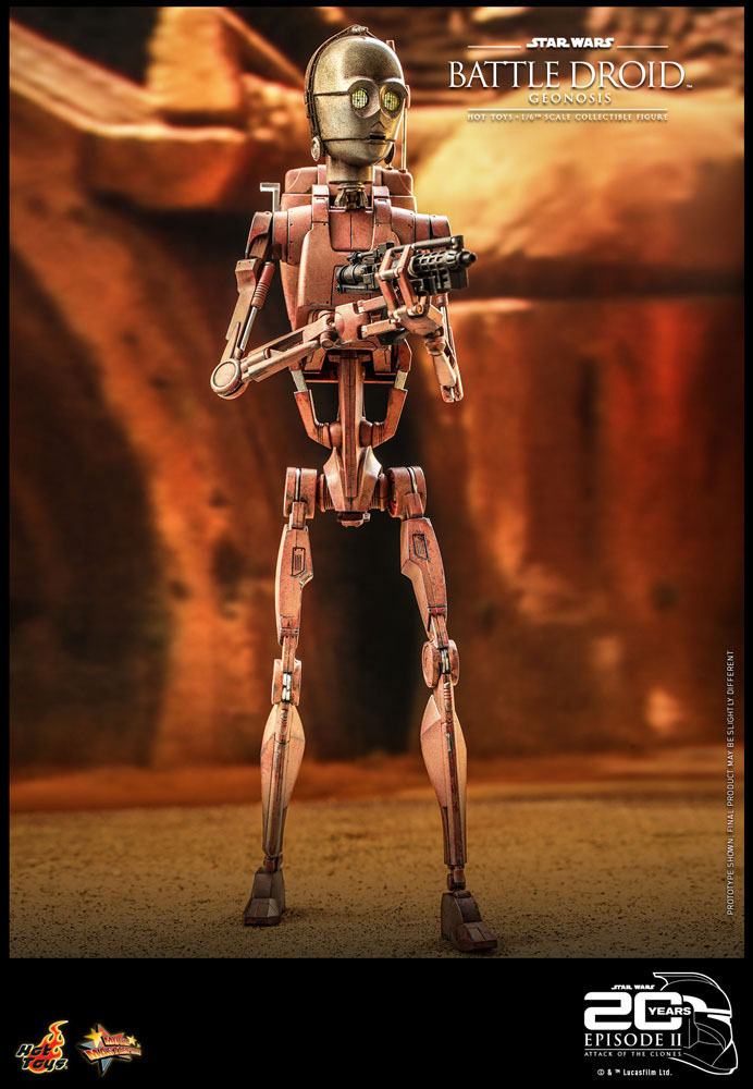 Figurine Star Wars Episode II Battle Droid Geonosis 31cm