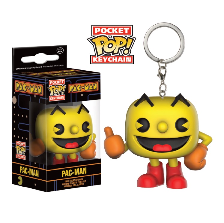 Porte-clés Pac-Man Pocket POP! Pac-Man 4cm