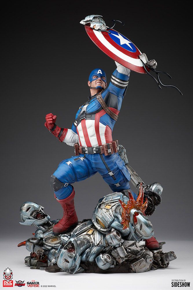 Statuette Marvel Future Revolution Captain America 38cm