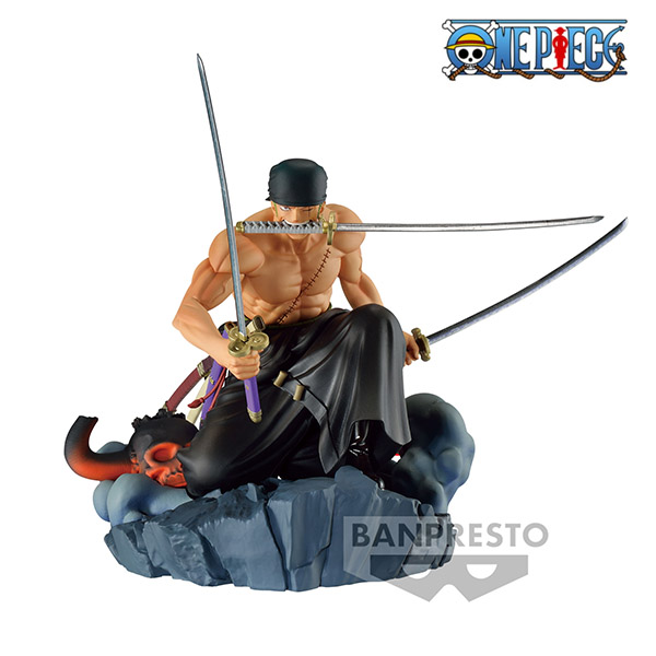 Figurine One Piece Dioramatic Roronoa Zoro The Brush 15cm