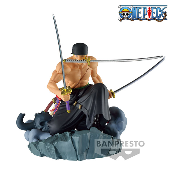 Figurine One Piece Dioramatic Roronoa Zoro The Anime 15cm