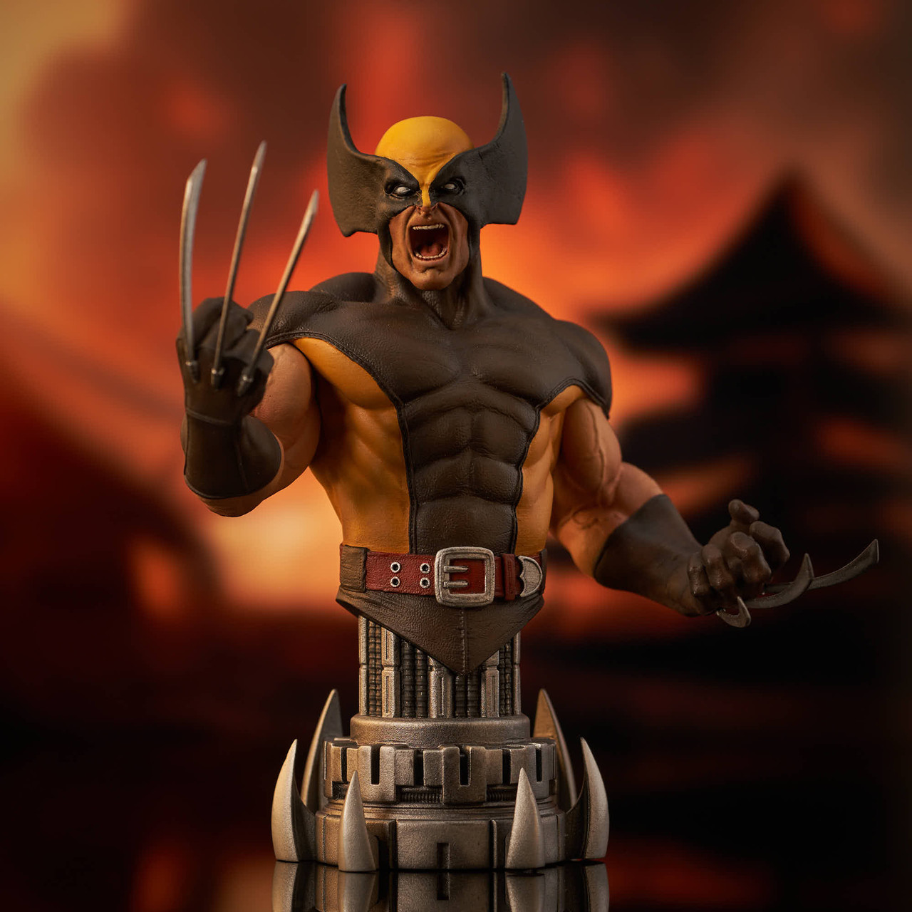 Buste Marvel Comics Brown Wolverine 14cm