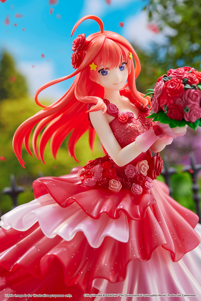 Statuette The Quintessential Quintuplets The Movie Itsuki Nakano Floral Dress Ver. 23cm 1001 Figurines (8)