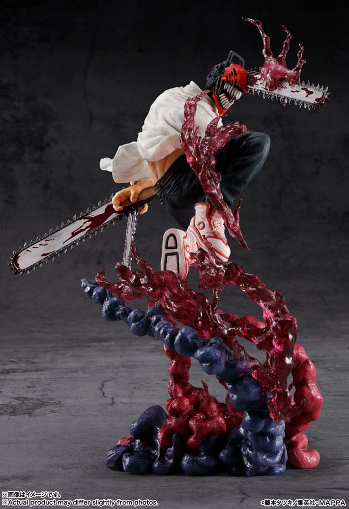 Statuette Chainsaw Man Figuarts Zero Chainsaw Man 21cm 1001 Figurines (3)