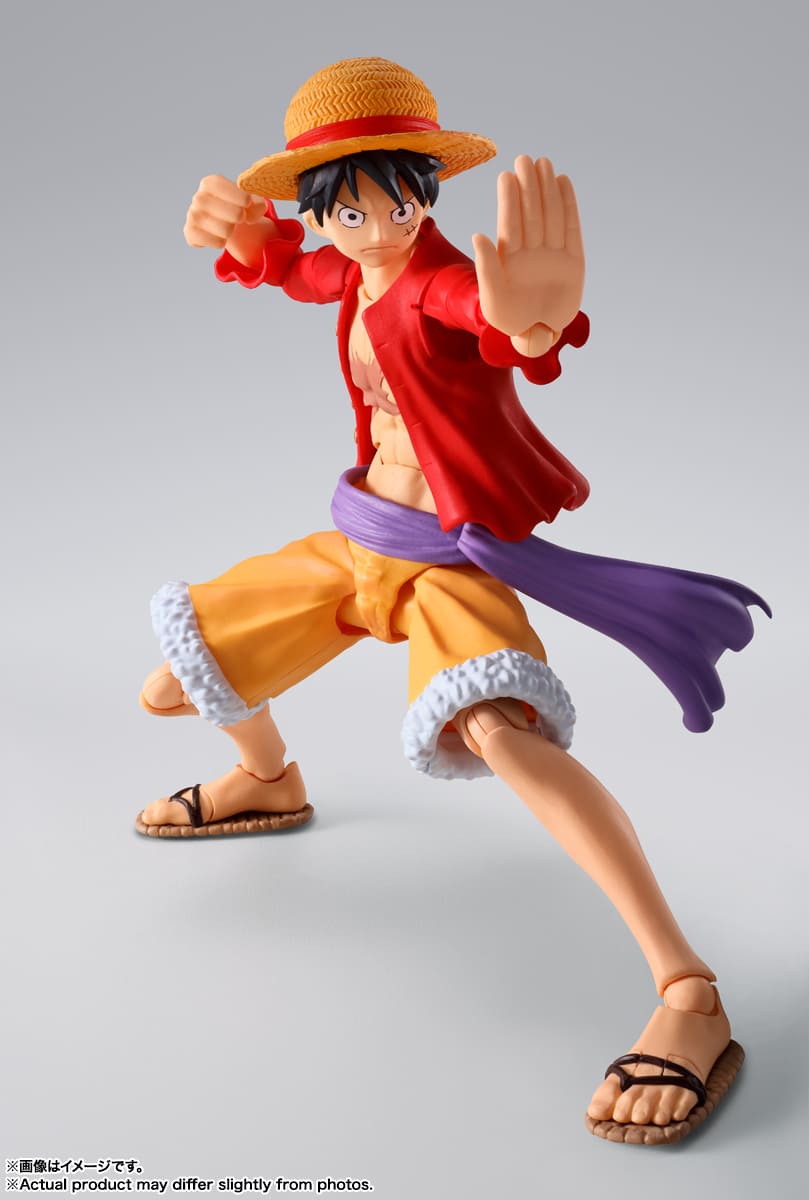 Figurine One Piece S.H.Figuarts The Raid on Onigashima Monkey D.Luffy 15cm