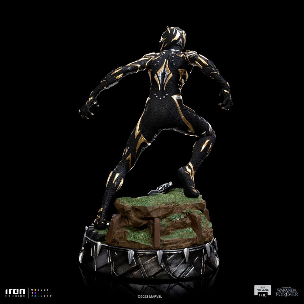 Statuette Marvel Art Scale Wakanda Forever Black Panther 21cm 1001 Figurines (4)