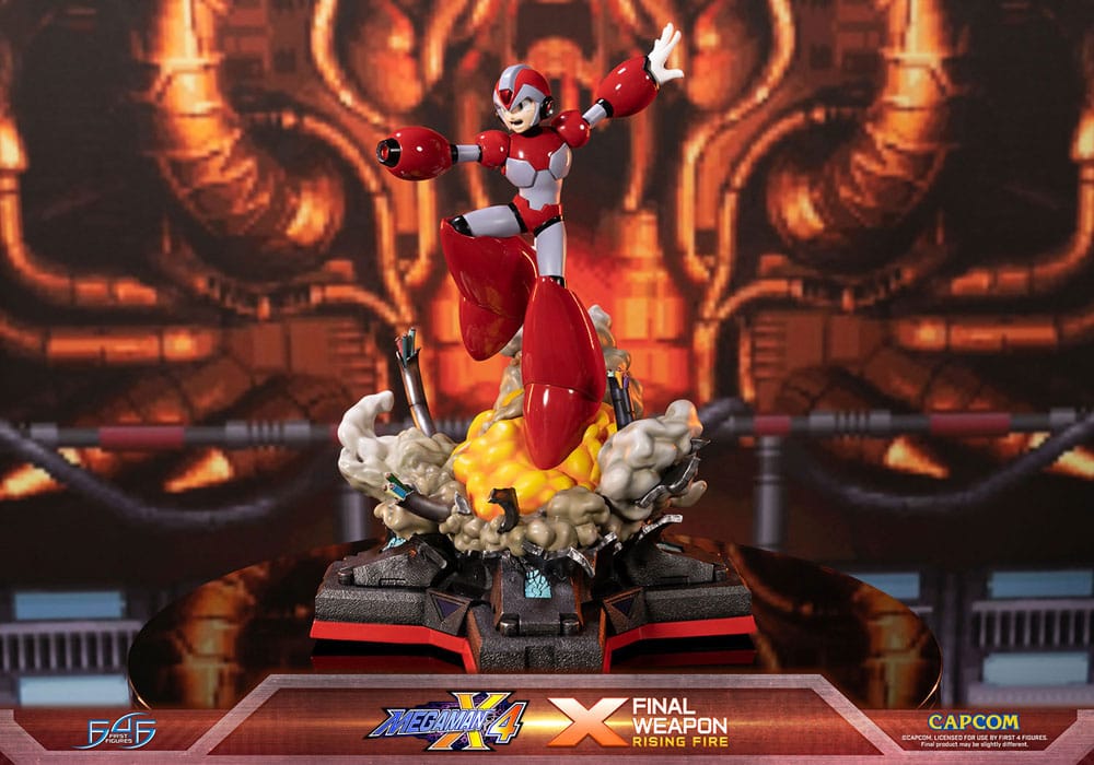 Statuette Mega Man X4 X Finale Weapon Rising Fire 45cm 1001 Figurines (8)